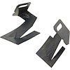 R607 1975-79 Nova, X-Body; Windshield Molding Clips; Lower; Outer; Pair - image 1
