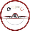 R63012 1963 Impala Steering Wheel Kit ; Red ; Super Sport - image 1