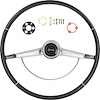 R66001 Steering Wheel Kit 1966 Impala; Black - image 1