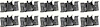 R749 10-Piece Well Molding Clip Set 1967-69 Camaro/Firebird/Impala Convertible - image 1