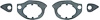 Outer Door Handle Gasket Set 1964-79 GM Cars