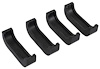 RD1639 1967-72 Chevrolet, GMC Truck; Upper and Lower Radiator Mount Cushions; with 2 or 3 Row Radiator; w/o AC - image 1