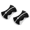 RD2307T 1968 Oldsmobile Cutlass, 442, F85; Outer Radio Knobs; Black with Chrome Stripe - image 1
