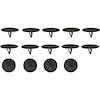 RD3002 Hood Insulator Pad Clip Set; 1983-93 Ford; 14 Pieces - image 1