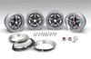 Rally II Wheel Kit Size: 15" X 7", with Red Center Caps - image 2