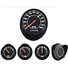RM4123 1970-74 Cuda, 1971-74 Challenger; Standard Dash Gauges; With Clock Delete Plate - image 1