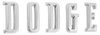 "DODGE" Hood Emblem Set for 1966 Dodge Charger, Coronet - image 2