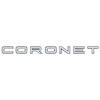 Quarter Panel Emblem 1968 Dodge Coronet, 440, 500 - "Coronet" Letters - image 1