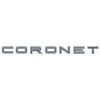 Quarter Panel Emblem 1967 Dodge Coronet, 440, 500 - "Coronet" Letters - image 1