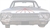 "Dodge" Letter Emblem Set 1965-1966 Dodge Coronet/Dart/Polara - image 4