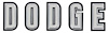 "Dodge" Grille Emblem 1968 Dodge Coronet - image 1