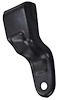 SB6001L 1967-69 Camaro, Firebird; Outer Retractor Front Bucket Seat Belt Housing; LH Driver Side; Black - image 1