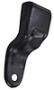 SB6001R 1967-69 Camaro, Firebird; Outer Retractor Front Bucket Seat Belt Housing; RH Passenger Side; Black - image 1