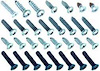 SK1865A 1968 Camaro (except RS) 45 Piece Exterior Screw Set w/ Wheel Well Molding Screws - image 1