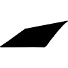 1967-69 F-BODY INNER HEADLINER SAIL PANELS PR BOARD ONLY - image 1