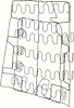 SS212 Bucket Seat Back Support Spring 1969 Camaro, Firebird; Standard or Deluxe Interior; RH or LH - image 1