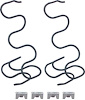 SS401 Bucket Seat Bottom Side Support Springs 1962-65 Impala, Bel Air, Nova; Pair; Various Models - image 1