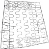 SS404 Bucket Seat Back Support Spring 1966-67 Impala, Bel Air, Nova, Chevelle; RH or LH; Each - image 1