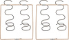 Bench Seat Side Support Springs for 1958-1970 Chevy Full-size Cars [Pair] - image 1