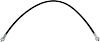 ST006 Convertible Drive Cable; 1971-76 Impala, Caprice, Catalina, Delta 88; Black; RH - image 1