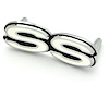 ST12282C 1970-70 Chevrolet Nova, Chevelle, Camaro, Horn Cap Emblem; White/Silver S.S. GM# 3973852 - image 1