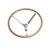 ST3341G 1965-66 Pontiac GTO, LeMans, Tempest; Bare Steering Wheel; Simulated Wood - image 1