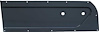 T10103 1955-59 Chevrolet, GMC Truck, Inner Door Panel, Stamped Steel, LH Drivers Side, EDP Coated - image 1