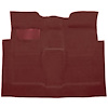 T1115115 1960-66 GM Pickup; Reg Cab; Molded Carpet Kit; Loop; Standard Back; Column Shift; Auto/3-Speed; Low Hump; 2WD; Maroon - image 1