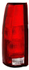 T111914 1988-02 Chevrolet, GMC GMT400 Pickup, SUV, 1999-00 Escalade; Tail Lamp Lens and Housing Assembly; With Bulb Holder Socke - image 1