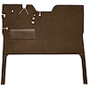 T1141018 1947-55 GM Pickup; Reg Cab; Die-Cut Carpet Kit; Loop; w/Stock Seat Riser; Auto/3-Speed; Low Hump; 2WD; Dark Saddle - image 1