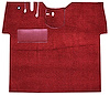 T1148102 1955-59 Chevy/GMC Truck; Carpet Kit; Full Floor; w/ Holes; Flat Floor; Cut & Sewn; Daytona; Red - image 1