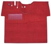 T1148102 1955-59 Chevy/GMC Truck; Carpet Kit; Full Floor; w/ Holes; Flat Floor; Cut & Sewn; Daytona; Red - image 3