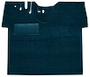 T1148112 1955-59 Chevy/GMC Truck; Carpet Kit; Full Floor; w/ Holes; Flat Floor; Cut & Sewn; Daytona; Dark Blue - image 1