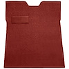 T1169602 1947-55 GM Pickup; Reg Cab; Die-Cut Carpet Kit; Loop; w/o Seat Riser; Auto/3-Speed; Low Hump; 2WD; Red - image 1