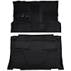 T1197401 1974-80 Chevrolet, GMC Pickup; Crew Cab; Molded Carpet Kit; Cut Pile; Standard Backing; Column Shift; TH400; High Hump;