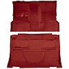T1197421 1974-80 Chevrolet, GMC Pickup; Crew Cab; Molded Carpet Kit; Cut Pile; Standard Backing; Column Shift; TH400; High Hump; - image 1