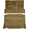 T1197437 1974-80 Chevrolet, GMC Pickup; Crew Cab; Molded Carpet Kit; Cut Pile; Standard Backing; Column Shift; TH400; High Hump; - image 1