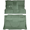 T1197448 1974-80 Chevrolet, GMC Pickup; Crew Cab; Molded Carpet Kit; Cut Pile; Standard Backing; Column Shift; TH400; High Hump; - image 1