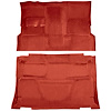 T1197458 1974-80 Chevrolet, GMC Pickup; Crew Cab; Molded Carpet Kit; Cut Pile; Standard Backing; Column Shift; TH400; High Hump; - image 1