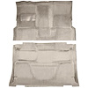 T1197468 1974-80 Chevrolet, GMC Pickup; Crew Cab; Molded Carpet Kit; Cut Pile; Standard Backing; Column Shift; TH400; High Hump; - image 1