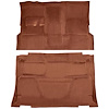 T1197476 1974-80 Chevrolet, GMC Pickup; Crew Cab; Molded Carpet Kit; Cut Pile; Standard Backing; Column Shift; TH400; High Hump; - image 1