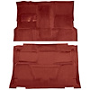 T1197502 1973-74 Chevrolet, GMC Pickup; Crew Cab; Molded Carpet Kit; Loop; Standard Backing; Column & Floor Shift; 4-Speed; 4WD; - image 1