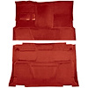 T1197658 1974-80 Chevrolet, GMC Pickup; Crew Cab; Molded Carpet Kit; Cut Pile; Standard Backing; Floor Shift; 4-Speed; High Hump - image 1