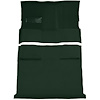 T1198713 1973-74 Chevrolet/GMC Suburban; 4WD; Passenger Area Molded Carpet Kit; Loop; Dark Green - image 1