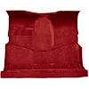 T1202254 Cut Pile Molded Carpet Kit for 1981-1987 Chevrolet, GMC Truck [Regular Cab, Floor Shift, Dark Red/Carmine] - image 1