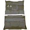 T1202325 1981-91 Chevrolet, GMC Pickup; Crew Cab; Molded Carpet Kit; Cut Pile; Standard Backing; Column Shift; Auto/Manual; 2WD; - image 1
