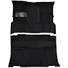 T1202401 1981-91 Chevrolet, GMC Pickup; Crew Cab; Molded Carpet Kit; Cut Pile; Standard Backing; Floor Shift; 4-Speed; 2WD; Blac - image 1