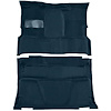 T1202412 1981-91 Chevrolet, GMC Pickup; Crew Cab; Molded Carpet Kit; Cut Pile; Standard Backing; Floor Shift; 4-Speed; 2WD; Dark - image 1