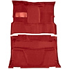 T1202454 1981-91 Chevrolet, GMC Pickup; Crew Cab; Molded Carpet Kit; Cut Pile; Standard Backing; Floor Shift; 4-Speed; 2WD; Dark - image 1