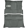 T1202456 1981-91 Chevrolet, GMC Pickup; Crew Cab; Molded Carpet Kit; Cut Pile; Standard Backing; Floor Shift; 4-Speed; 2WD; Dove - image 1